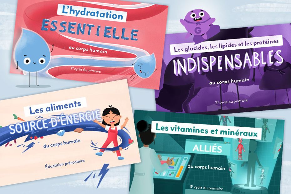 Ressources pour aborder l’effet des aliments sur le corps humain
